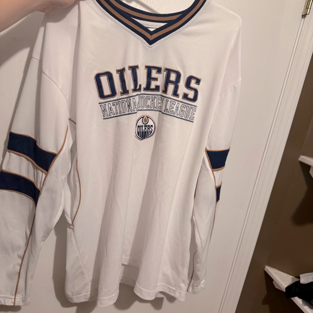 Oilers jersey size L‎